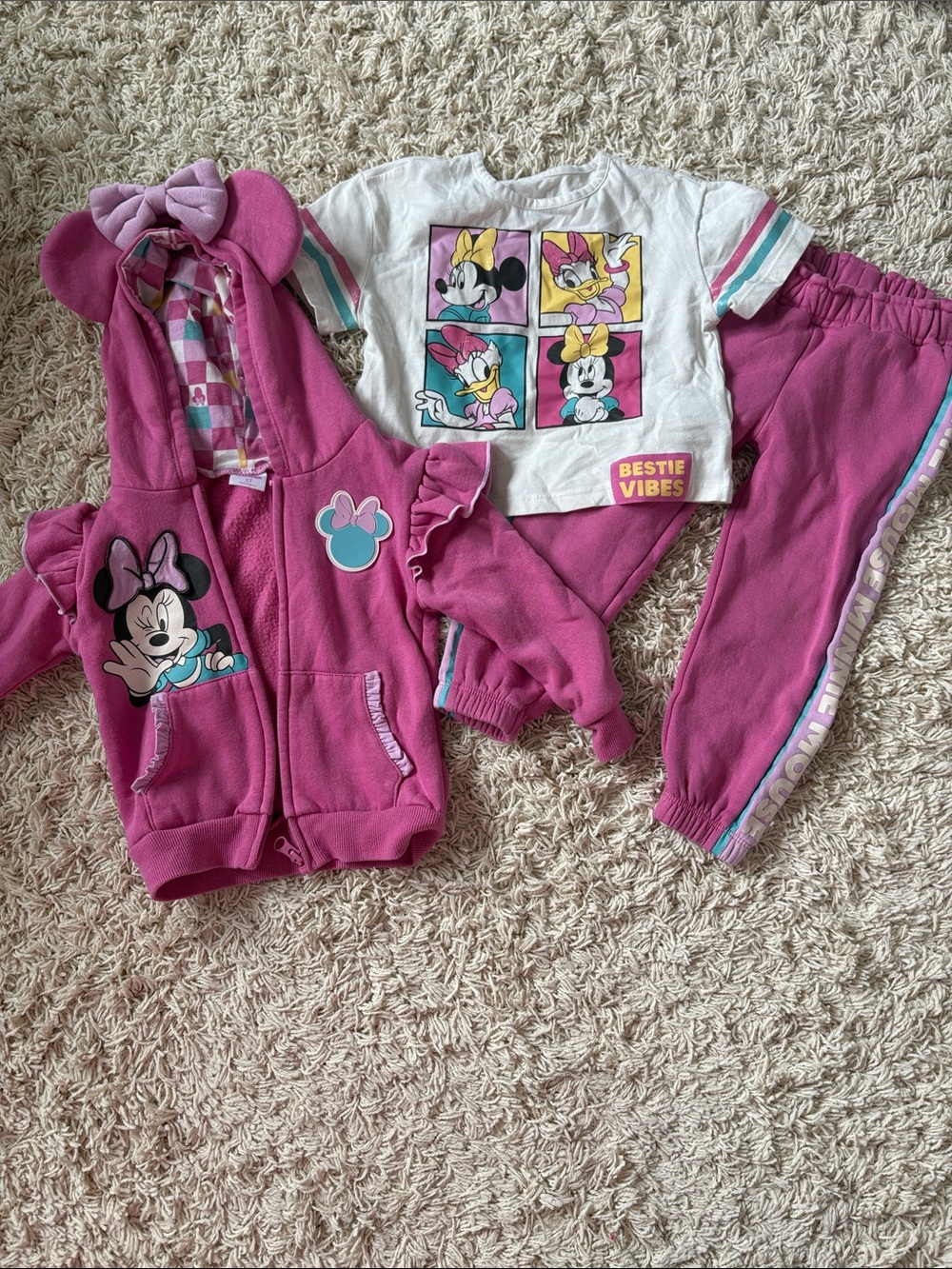 Disney 3pc Minnie Mouse set
